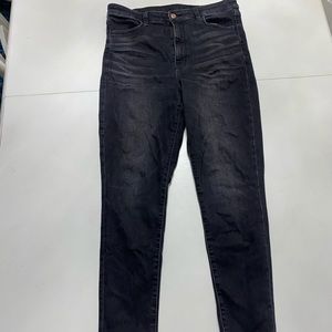 American eagle highest rise jeggings crop